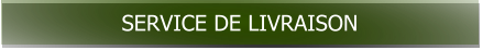 SERVICE DE LIVRAISON